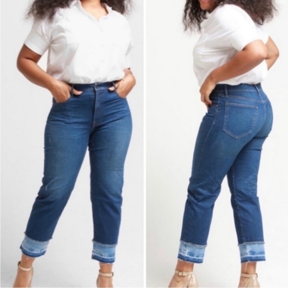 Able Elena Skinny Straight Jean-Size 27 - Picture 2 of 11